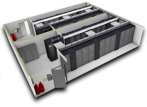 Containerized/Modular Data Centers and infrastructure solutions | PROM-TECH
